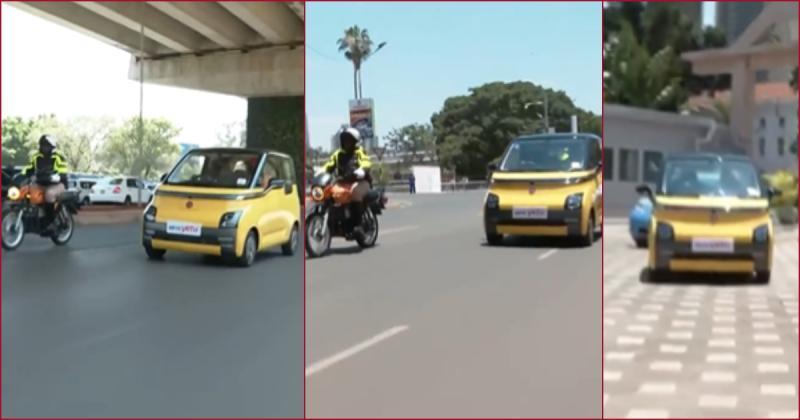 President William Ruto drove himself to the KICC where the Africa Climate Summit is being held.